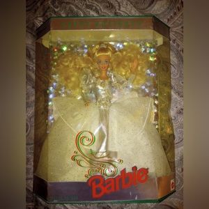 𝅺NEW Happy Holidays 1992 Barbie. Special Edition. Damaged Box